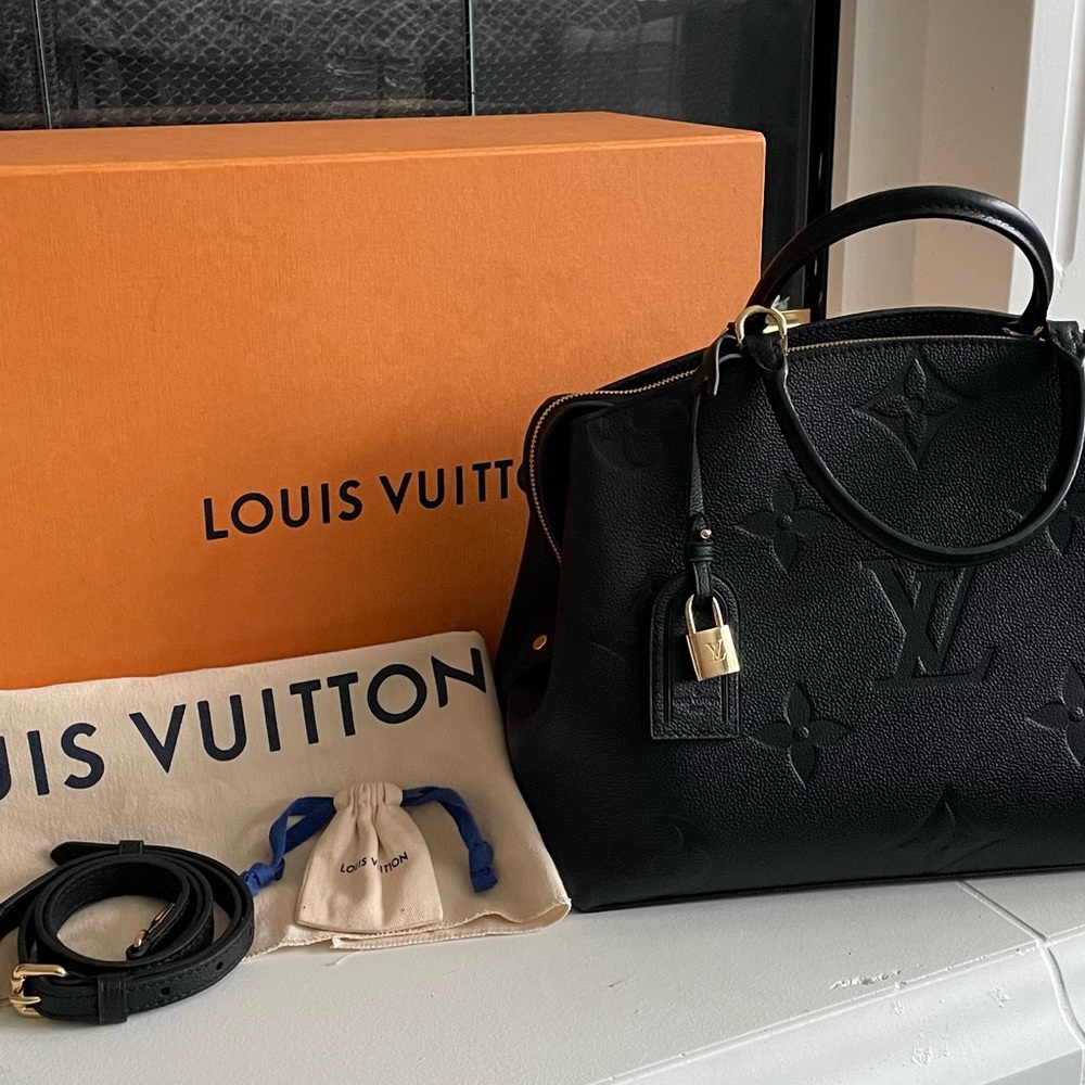Louis Vuitton Grand Palais MM Empreinte Black
